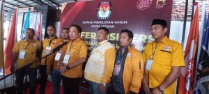 Hanura Medan Daftar Bacaleg ke KPU, Didominasi Kaum Milenial