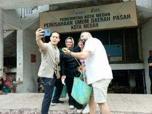 Chef Asal Qatar Bersama Jebolan Master Chef Indonesia Lakukan Culinary Journey di Pasar Petisah