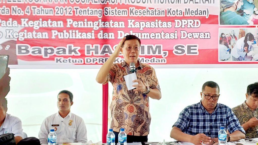 Ketua DPRD Medan Minta Dinkes Awasi Rumah Sakit yang Tolak Pasien untuk Rawat Inap