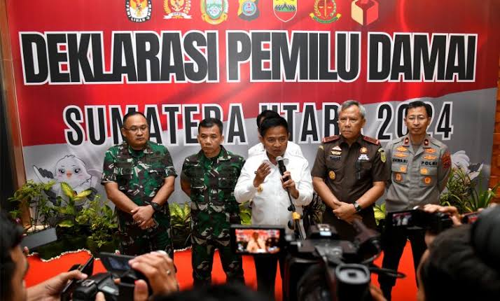 Deklarasi Pemilu Damai di Sumatera Utara