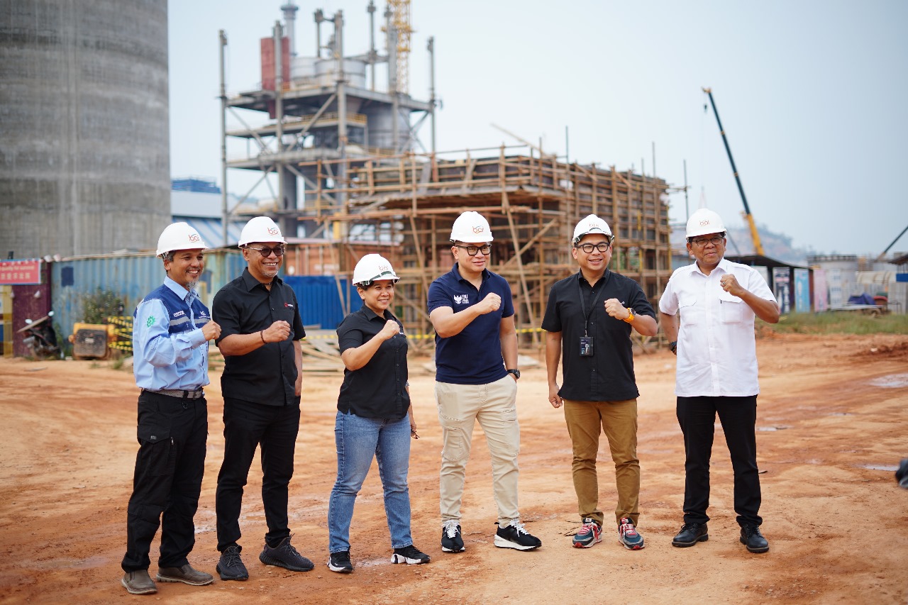 Wamen BUMN Tinjau Pembangunan Smelter Grade Alumina Refinery