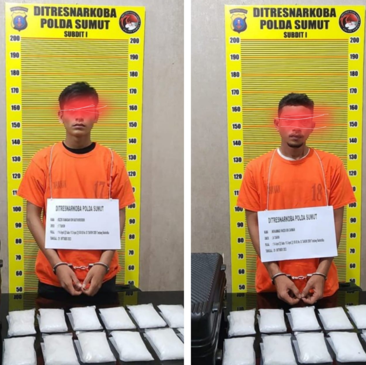 Dua Pria Asal Aceh Terciduk Bawa Sabu di Bandara Kualanamu