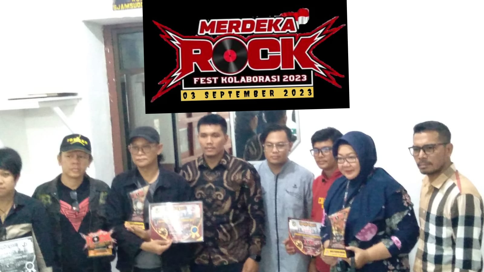 Honor Event Merdeka Rock Fest Kolaborasi 2023 Belum Dibayar, Sejumlah Musisi Datangi LBH Medan