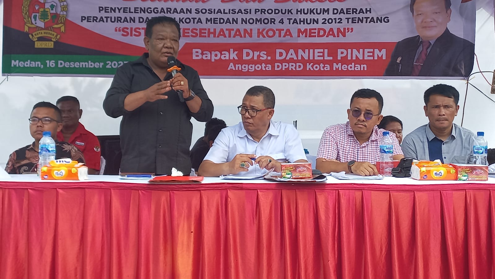 Daniel Pinem Dorong Dinkes Medan untuk Tingkatkan SDM