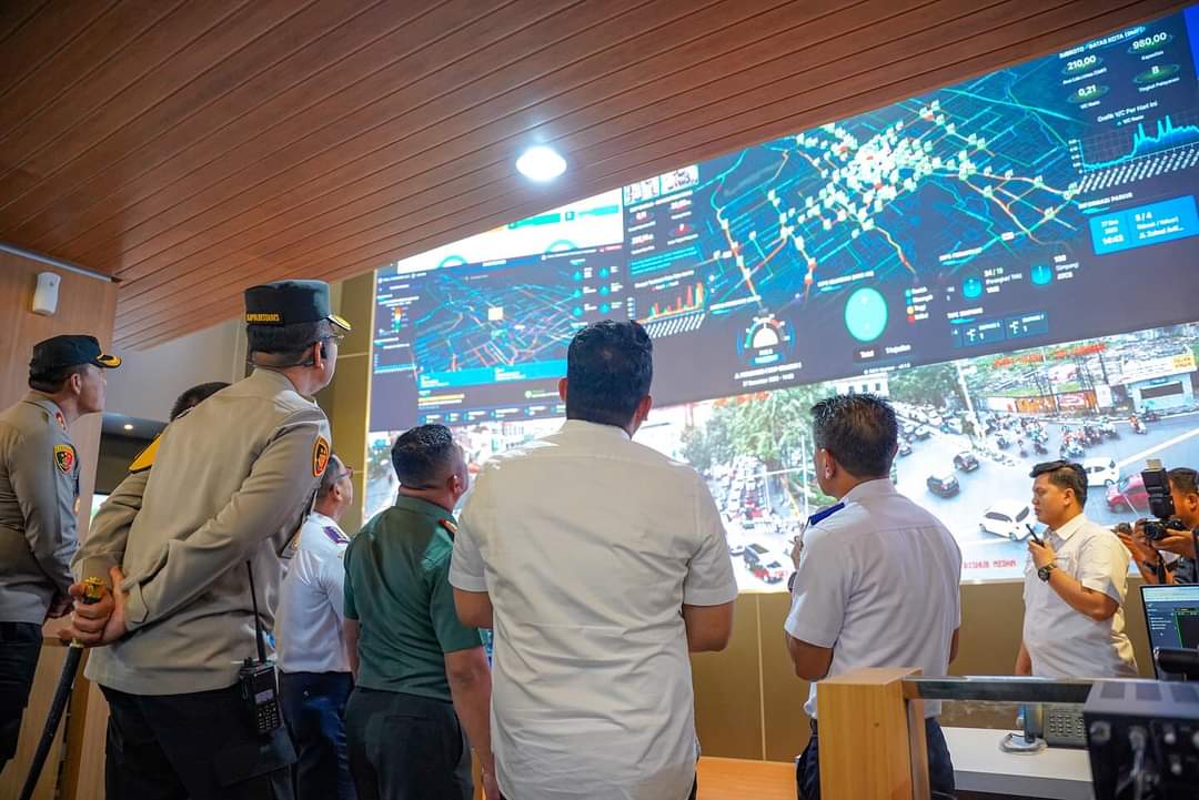 Wujudkan Smart City, Kota Medan Kini Punya CC ITS