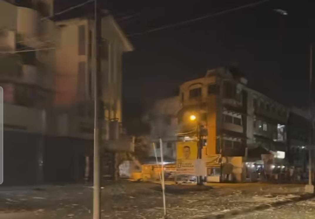 Ledakan Dahsyat Bikin Heboh Warga Jalan Sisingamangaraja Medan