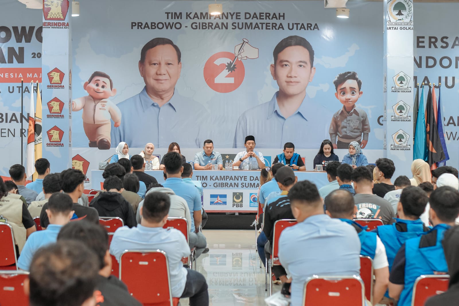 TKN Fanta: Anak Muda Tidak Boleh Dipinggirkan, Mari Berjuang Bersama Prabowo