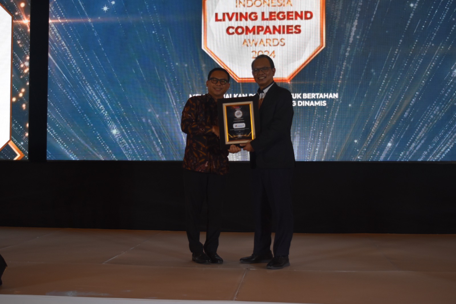 Inalum Raih Penghargaan di Acara Indonesia Living Legend Companies Award 2024