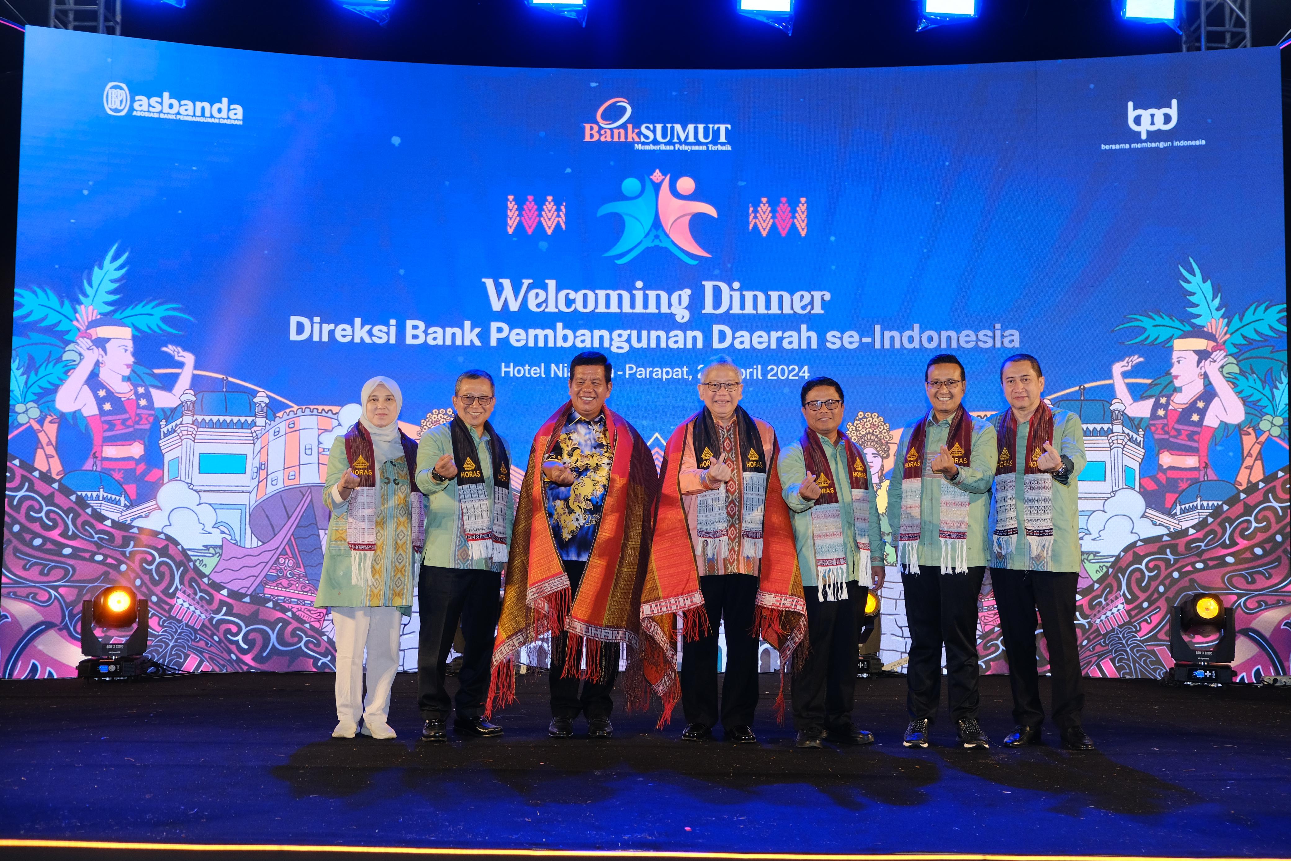Welcoming Dinner Direksi BPD se-Indonesia, Bank Sumut Promosikan Danau Toba