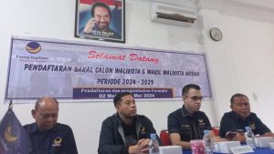 NasDem Buka Pendaftaran Penjaringan Pilwakot Medan, Tanpa Mahar