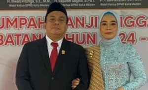 Gerindra Tunjuk Zulkarnaen Sebagai Wakil Ketua DPRD Medan