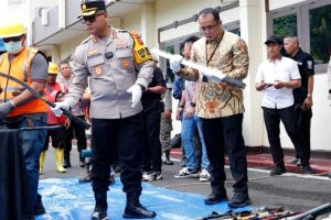 Belasan Sepeda Motor Hasil Curian Dikembalikan Polisi ke Pemilik