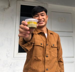 Klaim Bisa Atasi Stunting, Rangga Daffa Berinovasi Jualan Puding Daun Kelor