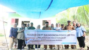 PLN Indonesia Power Lakukan Bedah Rumah Warga Tidak Mampu di Pangkalan Susu