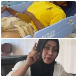 Lailatul Badri Bawa Berobat Warga Penderita Tumor ke Rumah Sakit