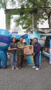 ICONNET Sumbagut Bareng CONI Terjun ke Calon Pelanggan Bagi-bagi Hadiah