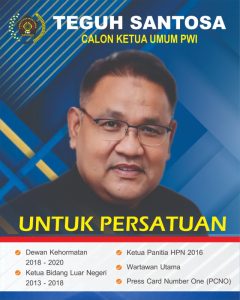 Teguh Santosa Disebut Sebagai Sosok Ideal Nahkodai PWI