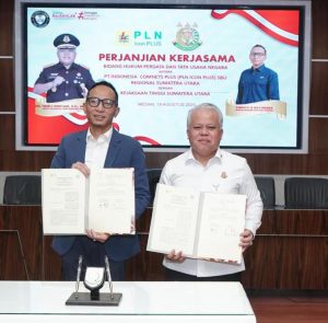 PLN Icon Plus Sumbagut Tanda Tangani Kerjasama dengan Kejati Sumut Terkait Pendampingan Hukum