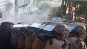 Demo Tolak Tunjangan Anggota DPR di Medan Berujung Bentrok