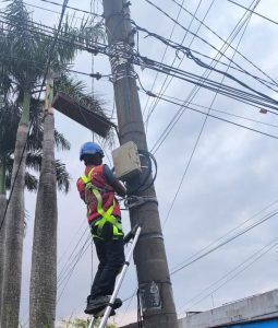 Lindungi Aset, PLN Icon Plus Sumbagut Rapikan Kabel Fiber Optik