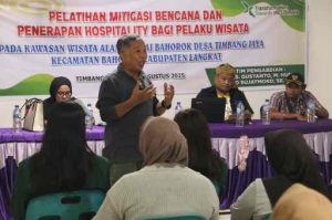 Pengabdian ke Masyarakat, Dosen USU Sosialisasi Mitigasi Bencana dan Penerapan Hospitality