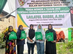 Lailatul Badri Desak Pemko Medan agar Program UHC Premium Segera Terwujud
