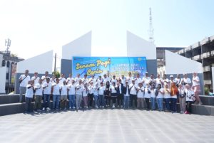 Hari Pelanggan Nasional, ICONNET Kolaborasi dengan PLN UP3 Padang Sidempuan Gelar Senam Ceria