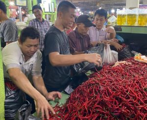 Sinergi PMP dan Satgas Inflasi Sumut, Harga Cabai Merah di Pasar Petisah Turun 36 Persen