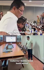 Jajaran Direksi Bank Sumut Tak Sambut Gubernur Bobby Saat Sidak Pelayanan di Kantor Pusat
