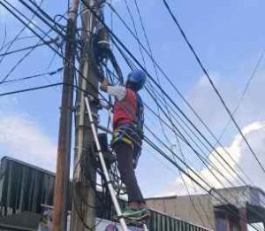 PLN Icon Plus Sumbagut Kembali Melaksanakan Penataan Jaringan Kabel Fiber Optic