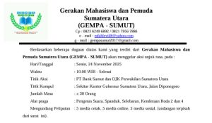 24 November, Gempa Bakal “Goyang” Bank Sumut saat RUPS LB