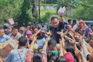 Potret Bank Sumut Menyalurkan Bantuan untuk Korban Bencana di Langkat