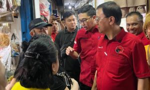 Dialog dengan Pedagang Pasar Sambas, Bukti PDIP Medan Menyerap Aspirasi Wong Cilik