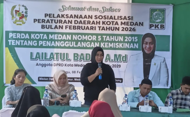 Lailatul Badri Minta Pemko Medan Perbanyak Program Pelatihan Kerja