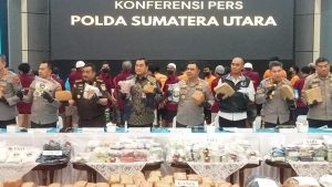 Awal 2026, Polda Sumut Sita 179 Kilo Sabu dan Puluhan Ribu Pil Ekstasi