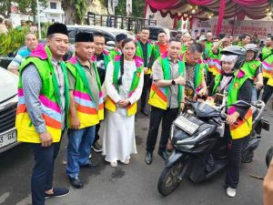Ratusan Driver Ojol Kota Medan Bergabung ke Gerindra