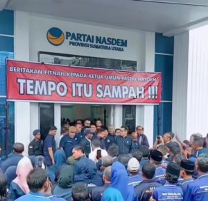 Nasdem Sumut Kecam Cover Majalah Tempo: Kita Marah!