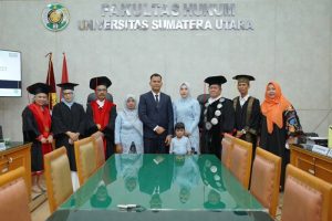 Tommy Aditia Sinulingga Si Anak Petani Sandang Gelar Doktor dari USU dengan Predikat Cumlaude