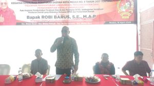Robi Barus Ingatkan Kepling Wajib Melayani Warga