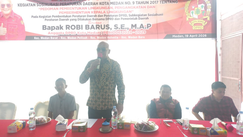 Robi Barus Ingatkan Kepling Wajib Melayani Warga