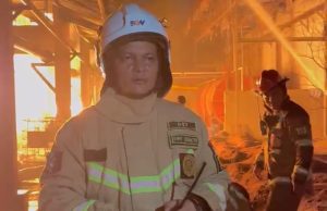 Pabrik PT Agro Jaya Perdana Dilahap Si Jago Merah