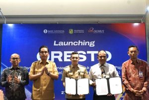 Luncurkan QRESTO, Gunawan Benjamin: Bank Sumut Membuat Transaksi Keuangan Daerah Lebih Mudah