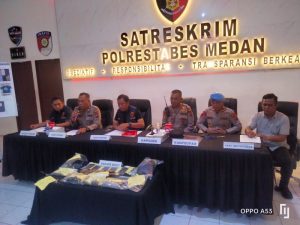 Tawuran Antar Geng Motor di Patumbak, Enam Pelaku Diringkus