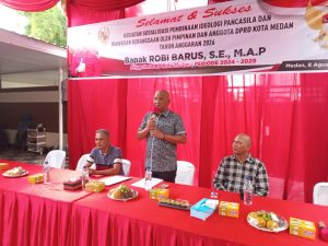 Robi Barus Harapkan Nilai Luhur Pancasila Terpancar Melalui Kondusifitas Lingkungan Masyarakat