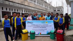 Semarak Kemerdekaan, PLN Icon Plus Sumbagut Salurkan Internet Gratis dan Sarana Kebersihan Sekolah