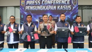 Polda Sumut Ringkus Lima Operator Judol Jaringan Kamboja di Apartemen Mewah Kota Medan