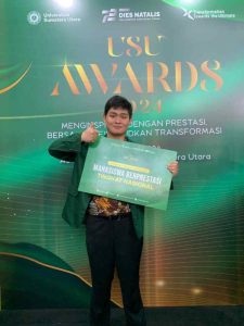 Kisah Ronny Mahasiswa USU yang Sudah Memboyong 24 Kali Juara Karya Ilmiah Nasional dan Internasional